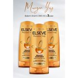 Elseve Mucizevi Yağ Besleyici 3x390 ml Saç Kremi