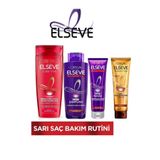 ELSEVE Renk Koruyucu Şampuan 360 ml & Mor Şampuan 200 ml &Mor Maske &Saç Güzelleştirici Krem 150ml