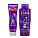 Elseve Turunculaşma Karşıtı 200 ML Mor Şampuan + 150 ML Renk Düzeltici Mor Saç Maskesi