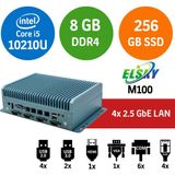 Elsky M100 I5-10210U 6com-4lan Fansız Endüstriyel Mını Pc - Yok (Free Dos)
