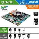 Elsky QM8900-I5 10300H 2xhdmı 1lan 2com Mini Itx Anakart