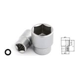 Elta 1115 06 0010 10MM 1/2’’ Altı Köşe Lokma Anahtar (Mm) - Gri