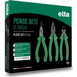 Elta 3 Parça Pense Seti 180 mm Pense 160 mm Yan Keski 160 mm Kargaburun 13000005652