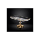Elta Collection Diamond Timeless Baton Metal Ayaklı Gold Sunumluk - Sunumluk Kase Timeless Serisi