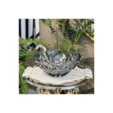 Elta Collection Kristal Cam Tabak - Kase Büyük Boy Meyvelik Şekerlik Dekoratif Sunumluk Sofra ve Salon Dekorasyonu