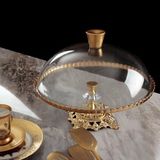 Elta Collection Paşabkapaklı Lüx Kek Pasta Fanusuahçe Cam