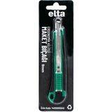 Elta Ergonomik Kilitli Dar Maket Bıçağı 9 Mm 14000 005045