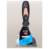 ELTAŞ 100 mm Fiber Saplı Paslanmaz Çelik Esnek Spatula | Macun, Alçı, Boya, Saten Alçı ve Yüzey Düzeltme Malası