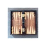 Elton Küçük Ahşap Tavla Takımı Taşınabilir Antik Lüks Koleksiyon Ürünü Backgammon Unutulmaz Hediye