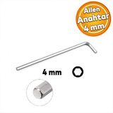 Eltos Allen Alyan Anahtar 4 Mm Altigen Vida Somun Sikma Sokme Eca004