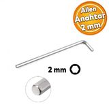 Eltos Allen Anahtar 2 Mm Altigen Vida Somun Sikma Eca002