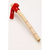 Eltos Edoni Saplı Keser, 40 cm Ahşap Saplı, Kalın Uçlu, Döküm Başlıklı, Ergonomik Tasarımlı, Dayanıklı El Aleti, Marangozluk ve İnşaat İçin Ekonomik Çözüm, Vakumlu Ambalaj