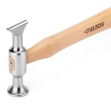 Eltos Kaporta Çekici, Ahşap Saplı, Bonnet Hammer, Yüksek Kalite, Korozyona Dirençli, Isıl İşlem Görmüş, Profesyonel, Kaporta Onarım Aracı, Vakumlu Ambalaj (EKÇ009)