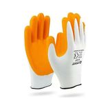 Eltos Nitril 007 Iş Eldiveni No:10 Xl Sarı Beyaz 100 Adet