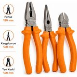 Eltos Pense Kargaburun Yan Keski Seti 3 Parça 160/180 mm