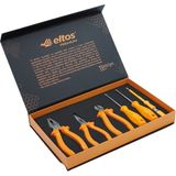 Eltos Premıum Set 6 Parça Pense,yan Keski,kargaburnu,yıldız ve Düz Tornavida,kontrol Kalemi