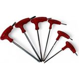 Eltos TAS006 T Tipi Torx Allen Anahtar Takımı Seti 6 Parça - Gri