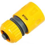 Eltu K325 1/2" Auto-Stop Hortum Bağlantı Adaptörü Darbelere Dayanıklı Plastik Malzeme