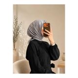 ELUREE GEOMETRİK DESEN PAMUKLU SOFT EŞARP