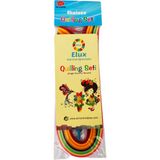 Elux Eko Quilling Set (Ince) Ekonomik Quilling 0,5X42 cm 100 Kağıt Şerit