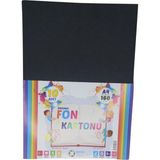 Elux Siyah Fon Kartonu 10 Adet