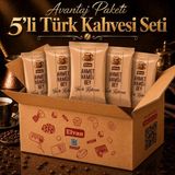 Elvan Ahmet Hamdi Bey Türk Kahvesi 100 Gr. (5 Adet) - 1 Paket