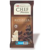 Elvan Chef Premium Bitter Kuvertür Çikolata (200 Gr)