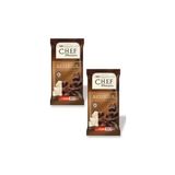 Elvan Chef Premium Mini Kuvertür Sütlü Çikolata 200 gr - 2 Adet