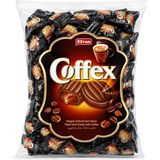 Elvan Coffex Kahveli 1000 Gr. (1 Poşet) Sert Şeker Karışık Tat ve Kahve Aroması - 1 Adet