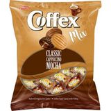 Elvan Coffex Mix 1000 gr Kahve-Cappuccino-Mocha Aromalı Kahveli Sert Şeker - 1 kg