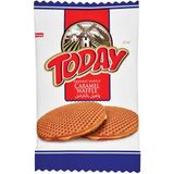Elvan Today Karamel Waffle 22 gr x 24 Adet (1 Kutu) 528 gr Çıtır Dışı Akışkan Karamel İçerir
