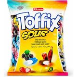 Elvan Toffix Sour Mix Şeker 1000 Gr. (1 Poşet) - 1 Adet