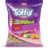 Elvan Toffix Stick Meyveli Mix Şeker 800 Gr. (1 Poşet) - 1 Adet