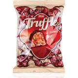 Elvan Truffle Sütlü Çikolata Çilekli 1000 gr (1 Poşet) Tatlandırıcı İçerikli Lezzetli Atıştırmalık - 1 kg