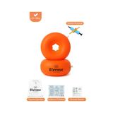 Elvense Çocuk Yüzme Kolluğu Seti (10-30 Kg) – Pompalı + Taşıma Çantalı Turuncu