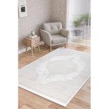 Elvey Home 7101 Krem Modern Desen Doğal Taban Koridor Mutfak Çocuk Oturma Odası Salon Halı Yolluk 160 x 230