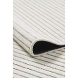 Elvey Home Beyaz-Krem Şönil Kilim Pamuk Taban Yıkanabilir Robot Süpürge Kaymaz Taban Bohem İskandinav Oturma Salon Mutfak Halı Yolluk