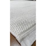 Elvey Home Krem İskandinav Yumuşak Bukle Minimalist Tozumaz Salon Koridor Oturma Odası Özel Kesim Halı Yolluk KREM 100 x 450