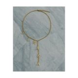Elvia Atelier KİŞİYE ÖZEL İSİMLİ ÇELİK ZİNCİR ZİRKON HARFLİ Y KOLYE (SORU&CEVAP KISMINDAN İSİM BELİRTİNİZ)