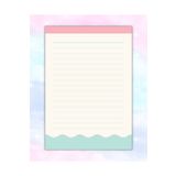 Elvina Paper Renkli Not Kağıdı, A6 Boyut, Memopad, To Do List, Bloknot, Planlayıcı