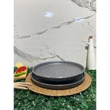 Elvira Granit 26-28 cm Fırın-Künefe-Pizza Tepsi-Gri - 26 cm