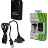 Elvita Xbox 360 Gamepad Uyumlu Şarj Kiti Batarya 4800 Mah Şarj Aparatı