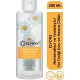 Elvons Glikolik Asit Nemlendirici ve Temizleyici Yüz Toniği - Kuru ve Hassas Ciltler 200 ML