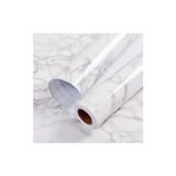 Elwes Beyaz Mermer Desenli Yapışkanlı Tezgah Folyosu (3 Mt.x 60 Cm) - yok - 001-Renkli - 1 Adet
