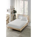 Ely Parker 60X120 Yatak Saran Sıvı Geçirmez Alez Yatak Koruyucu Pamuklu Fitted - 60 x 120 cm - Beyaz