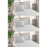 ELY PARKER 6'lı Yastık Alezi Kapitoneli Mikrofiber 50x70 Yastık Koruyucu