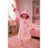 Ely Parker Kız Çocuk Bornozu, Pamuklu, Kapüşonlu, Süperkahraman Hero, Bebek 0 14 Yaş Elyprkr00978 Açık Pembe