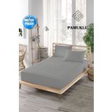 ELY PARKER Renkli Alez Gri-sıvı Geçirmez-pamuk Kapitoneli Fitted-çift Kişilik-tek Kişilik-bebek Alezi