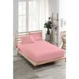 Ely Parker Sıvı Geçirmez Alez-Pembe Mikro Fitted-Çift Kişilik-Tek Kişilik-Bebek Alezi-Su-Yatak Koruyucu - 90 x 200 cm