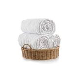 ELY PARKER Tek Kişilik Yorgan Özel Terry Cotton Mikrofiber Kumaş Yüksek Kalite Silikon Elyaf 160x220